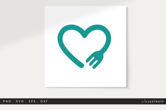 Bendy Fork SVG Cut File Clipart PNG