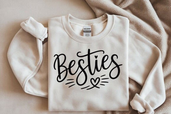 Besties SVG Cut File, Best Friends SVG
