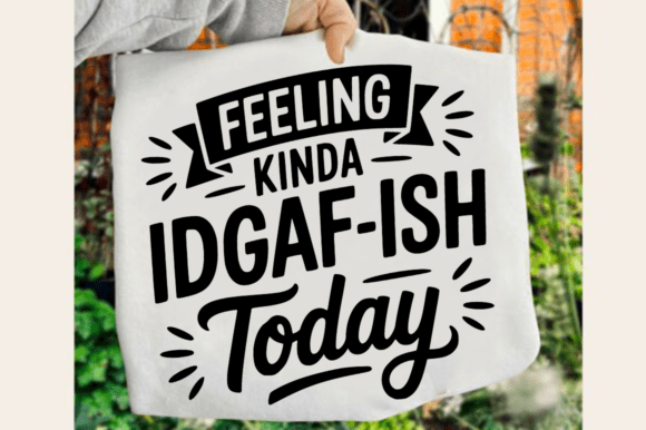 Funny Attitude SVG Design