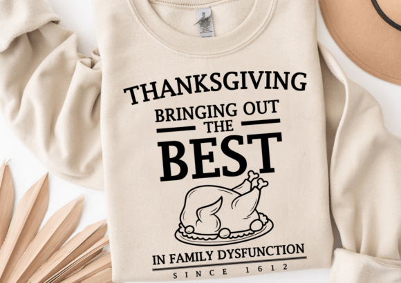 Funny Snarky Family Thanksgiving SVG Png