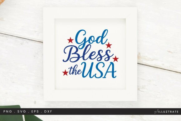 God Bless USA SVG Clipart Review