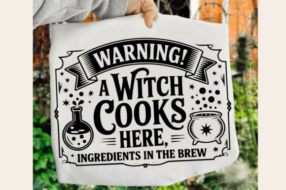 Halloween Witch Brew SVG Design