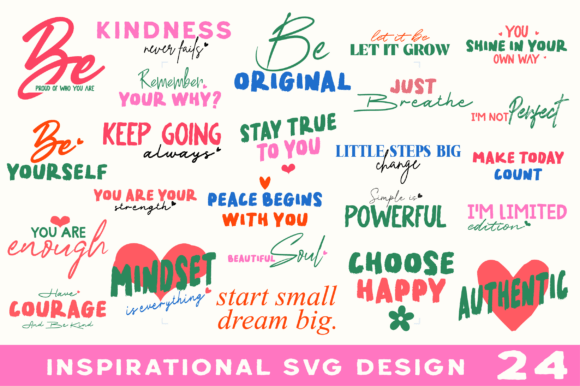Inspirational SVG Design Bundle