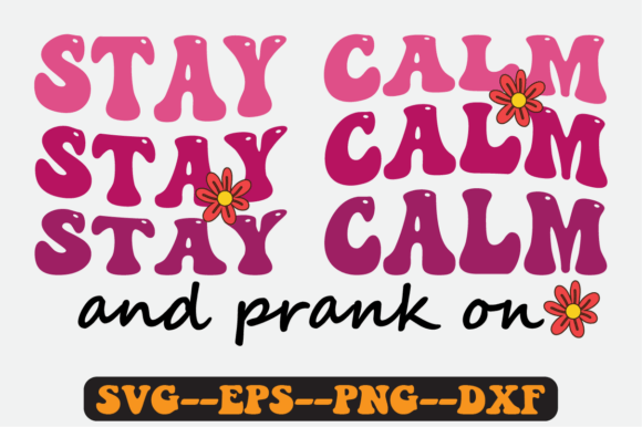 Prank on April Fools Quote Retro Svg