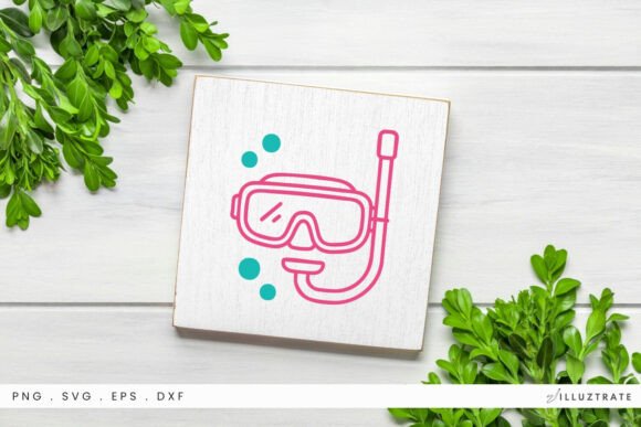 Snorkel SVG Clipart Review