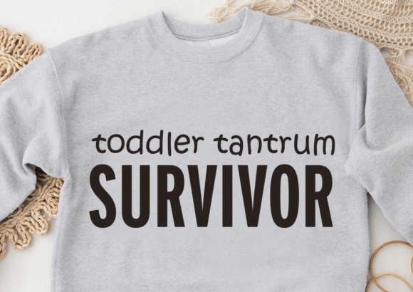 Toddler Tantrum Survivor SVG